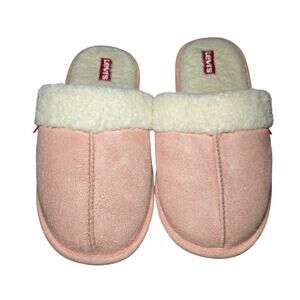 NEW Levi's Womens Talya Microsuede Scuff House Shoe Slippers 9-10